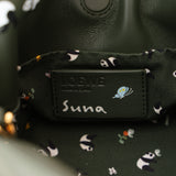 Limited Edition Loewe x Suna Fujita Panda Calfskin Mini Flamenco Bag