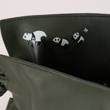 Limited Edition Loewe x Suna Fujita Panda Calfskin Mini Flamenco Bag