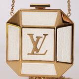 Limited Edition Louis Vuitton Alligator Minaudière Petit Bijou Clutch on Chain