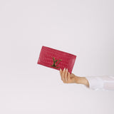 Limited Edition Louis Vuitton Grenade Alligator Louise Clutch