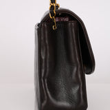 Chanel Medium Diana Black Lambskin 1996 24K GP