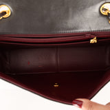 Chanel Medium Diana Black Lambskin 1996 24K GP