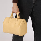 Rare Louis Vuitton Vanilla Epi Speedy 25