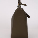 Loewe Dark Khaki Calfskin Mini Hammock Hobo