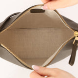 Loewe Dark Khaki Calfskin Mini Hammock Hobo