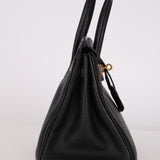 Hermès 2009 Noir Togo Retourne Birkin 25 GHW