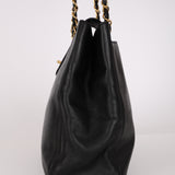 Chanel XL Supermodel Tote Black Caviar 1996 24K GP