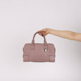 Loewe Mauve Leather Anagram Amazona 28