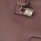 Loewe Mauve Leather Anagram Amazona 28