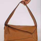 Loewe Warm Desert Leather Puzzle Hobo