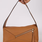 Loewe Warm Desert Leather Puzzle Hobo