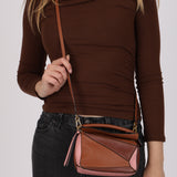 Loewe Tricolor Mini Puzzle Bag
