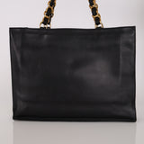Chanel Timeless Tote Black Lambskin 1995 GHW