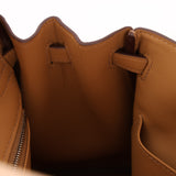 Limited Edition Hermès 2022 Biscuit Swift In and Out Birkin 25 PHW