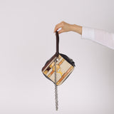 Limited Edition Louis Vuitton Damier Canvas Time Trunk Square Bag