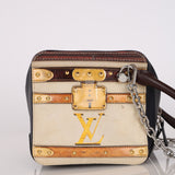 Limited Edition Louis Vuitton Damier Canvas Time Trunk Square Bag