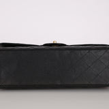 Chanel Turnlock Maxi Classic Single Flap Black Caviar 2010 GHW