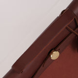 Hermès 2001 Rouge H Toile Officier and Vache Hunter Herbag 31 GHW