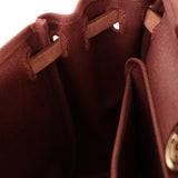Hermès 2001 Rouge H Toile Officier and Vache Hunter Herbag 31 GHW