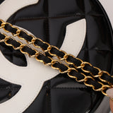 Limited Edition Chanel 1994 Patent Rounded Vanity Bag