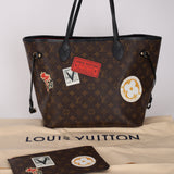Limited Edition Louis Vuitton 2016 Monogram My World Tour Neverfull MM with Pouch