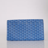 Goyard 2018 Blue Goyardine MM Monte Carlo Bois