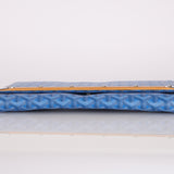 Goyard 2018 Blue Goyardine MM Monte Carlo Bois