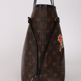 Limited Edition Louis Vuitton 2016 Monogram My World Tour Neverfull MM with Pouch