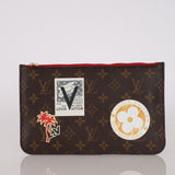 Limited Edition Louis Vuitton 2016 Monogram My World Tour Neverfull MM with Pouch