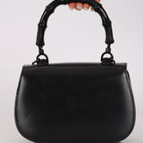 Limited Edition Gucci Dyana Lux Calfskin Monochrome Bamboo 1947 Mini Top Handle Bag