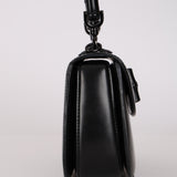 Limited Edition Gucci Dyana Lux Calfskin Monochrome Bamboo 1947 Mini Top Handle Bag