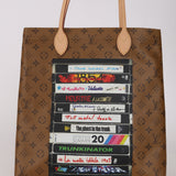 Limited Edition Louis Vuitton Reverse Monogram Videotape Carry It Tote