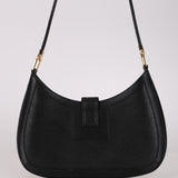 Gucci Black Leather Square G Shoulder Bag