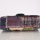 Limited Edition Chanel Jumbo Single Flap Mixed Media Patchwork 2011 SHW