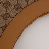 Gucci Tan GG Canvas Shoulder Hobo Bag