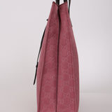 Gucci Pink GG Canvas Shopping Tote