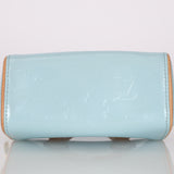 Rare Louis Vuitton 2024 Sky Blue Vernis Monogram Speedy Nano Bag