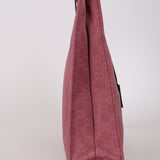 Gucci Pink GG Canvas Shopping Tote