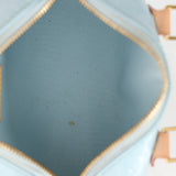 Rare Louis Vuitton 2024 Sky Blue Vernis Monogram Speedy Nano Bag