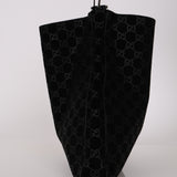 Gucci GG Suede Thin Horsebit Tote with Pouch