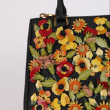 Prada Saffiano Small Garden Galleria Double Zip Tote