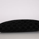 Gucci GG Suede Thin Horsebit Tote with Pouch