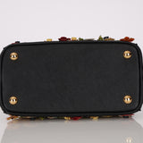 Prada Saffiano Small Garden Galleria Double Zip Tote