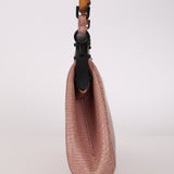 Gucci Mauve Bison Bamboo Pagoda Frame Bag