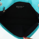 Chanel Medium Single Flap Camellia Print Canvas 2008 SHW