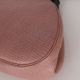 Gucci Mauve Bison Bamboo Pagoda Frame Bag