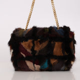 Ultra-Rare Chanel Single Flap Mink Fur and Black Lambskin 2001 BGHW