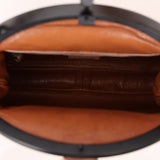 Gucci Mauve Bison Bamboo Pagoda Frame Bag