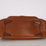 Prada Brown Cuoio Buckle Shoulder Bag