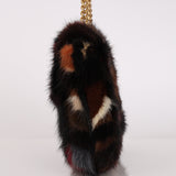 Ultra-Rare Chanel Single Flap Mink Fur and Black Lambskin 2001 BGHW